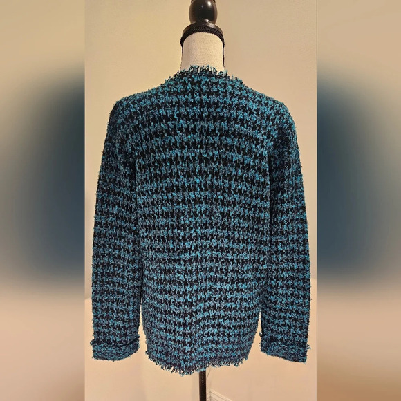 Coldwater Creek Houndstooth Cardigan / Jacket - Picture 4 of 7